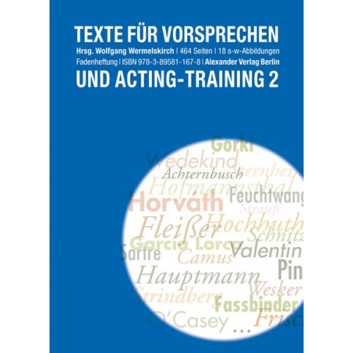 Wolfgang Wermelskirch - Texte für das Vorsprechen und Acting-Training 2