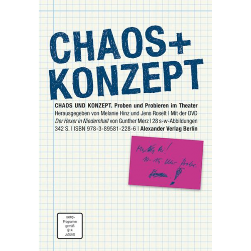 Melanie Hinz & Jens Roselt - Chaos und Konzept