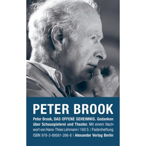 Peter Brook - Das offene Geheimnis