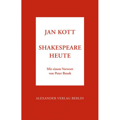 Jan Kott - Shakespeare heute