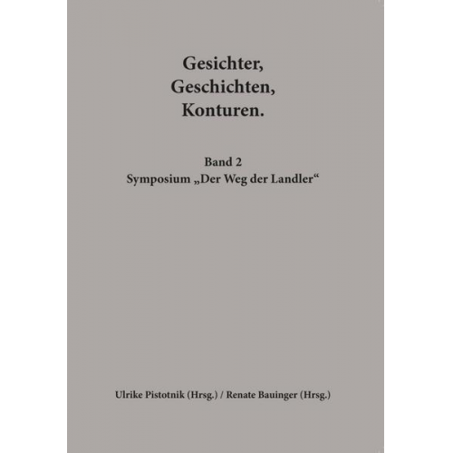 Renate Bauinger - Gesichter, Geschichten, Konturen.