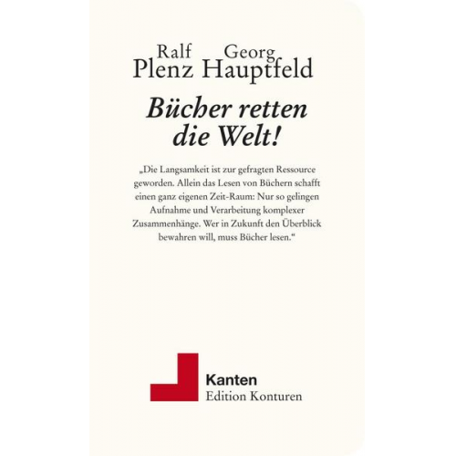 Ralf Plenz & Georg Hauptfeld - Bücher retten die Welt!