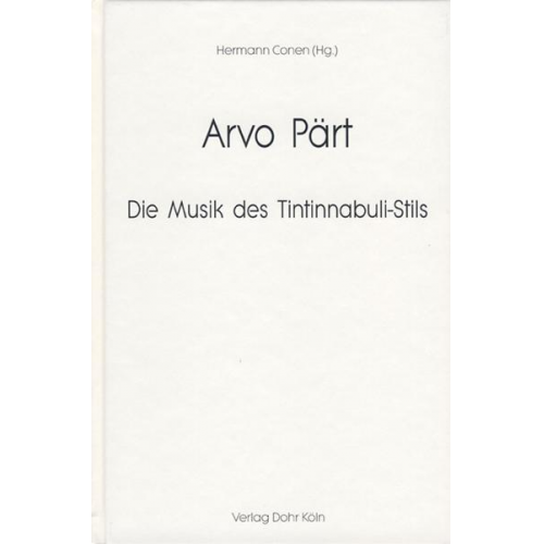 Hermann Conen - Arvo Pärt