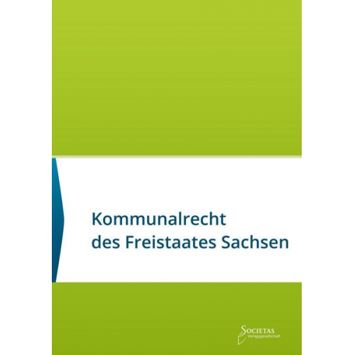 Kommunalrecht des Freistaates Sachsen