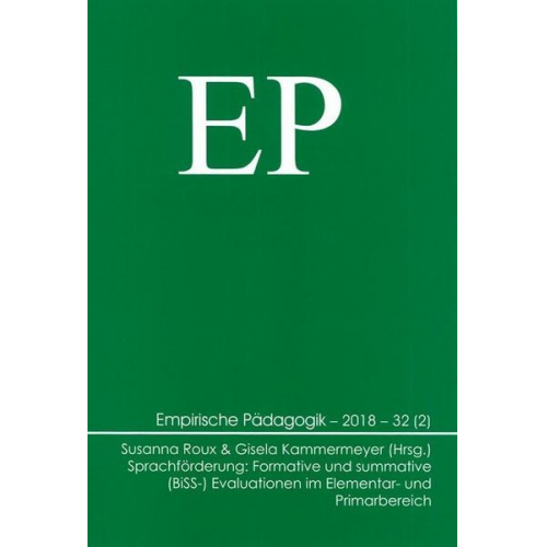 Sprachförderung: Formative und summative (BiSS-) Evaluationen im Elementar- und Primarbereich