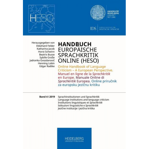 Handbuch Europäische Sprachkritik Online (HESO) / Sprachinst