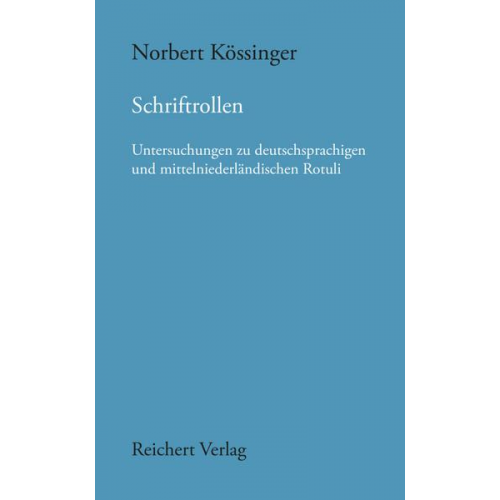 Norbert Kössinger - Schriftrollen