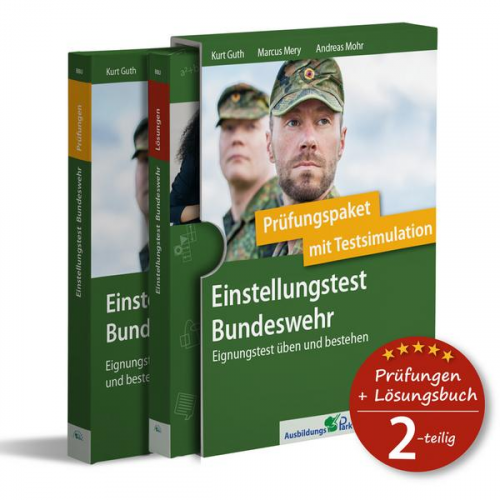 Kurt Guth & Marcus Mery & Andreas Mohr - Einstellungstest Bundeswehr: Prüfungspaket mit Testsimulation