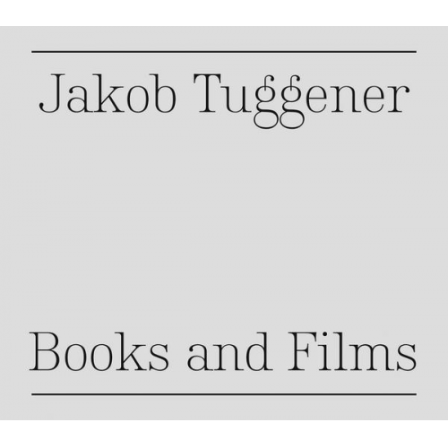 Jakob Tuggener - Books and Films