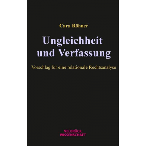 Cara Röhner - Ungleichheit und Verfassung