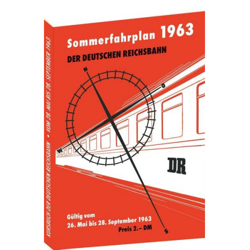 Kursbuch der Deutschen Reichsbahn - Sommerfahrplan 1963