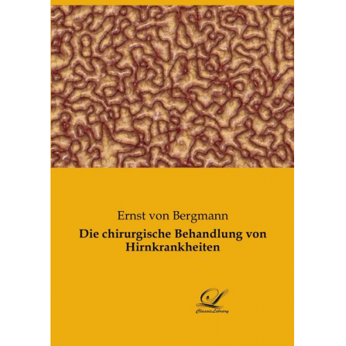 Ernst Bergmann - Die chirurgische Behandlung von Hirnkrankheiten