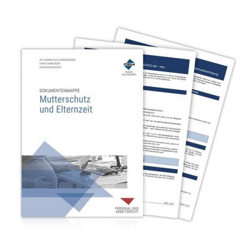 Dokumentenmappe Mutterschutz und Elternzeit