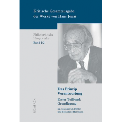 Hans Jonas - Kritische Gesamtausgabe der Werke von Hans Jonas – Philosophische Hauptwerke: Bd. I/2a