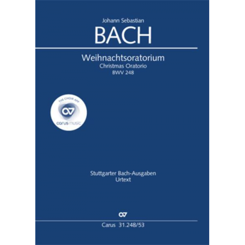 Johann Sebastian Bach - Weihnachtsoratorium (Klavierauszug deutsch/englisch)