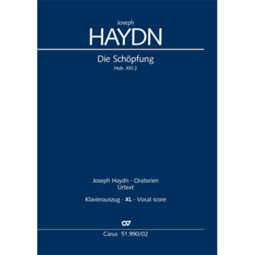 Joseph Haydn - Die Schöpfung (Klavierauszug XL)