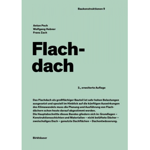 Anton Pech & Wolfgang Hubner & Franz Zach - Flachdach