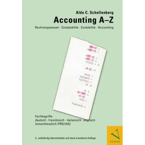 Aldo C. Schellenberg - Accounting A–Z. Rechnungswesen, Comptabilité, Contabilità