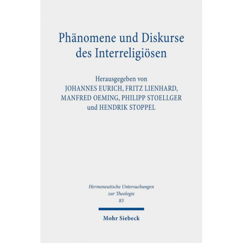 Phänomene und Diskurse des Interreligiösen