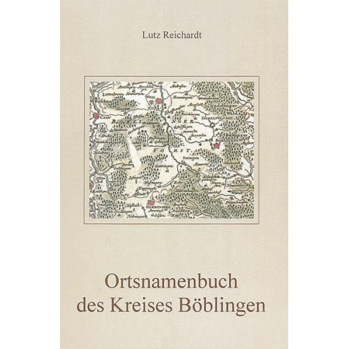 Lutz Reichardt - Ortsnamenbuch des Kreises Böblingen