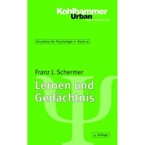 Franz J. Schermer - Lernen und Gedächtnis