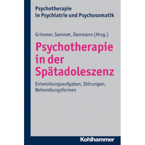 Psychotherapie in der Spätadoleszenz