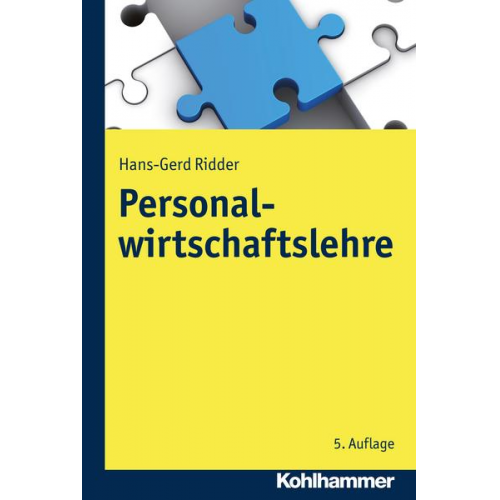 Hans-Gerd Ridder - Personalwirtschaftslehre