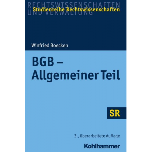 Winfried Boecken - BGB - Allgemeiner Teil