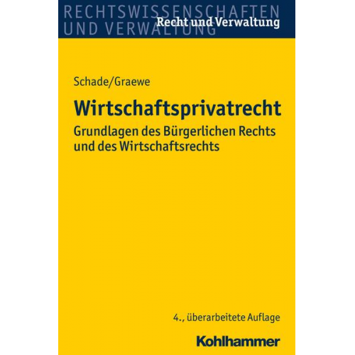 Georg Friedrich Schade & Daniel Graewe - Wirtschaftsprivatrecht