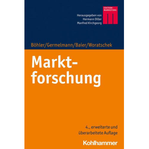 Heymo Böhler & Claas Christian Germelmann & Daniel Baier & Herbert Woratschek - Marktforschung