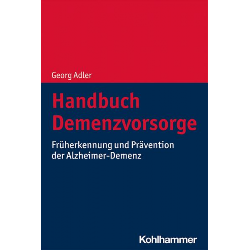 Georg Adler - Handbuch Demenzvorsorge