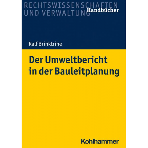 Ralf Brinktrine - Der Umweltbericht in der Bauleitplanung