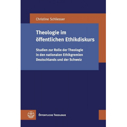 Christine Schliesser - Theologie im öffentlichen Ethikdiskurs