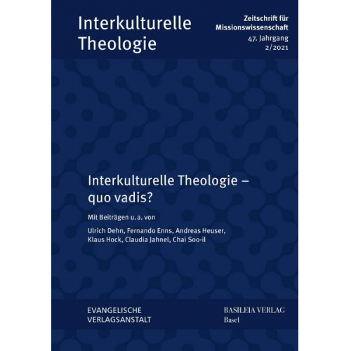 Interkulturelle Theologie – quo vadis?