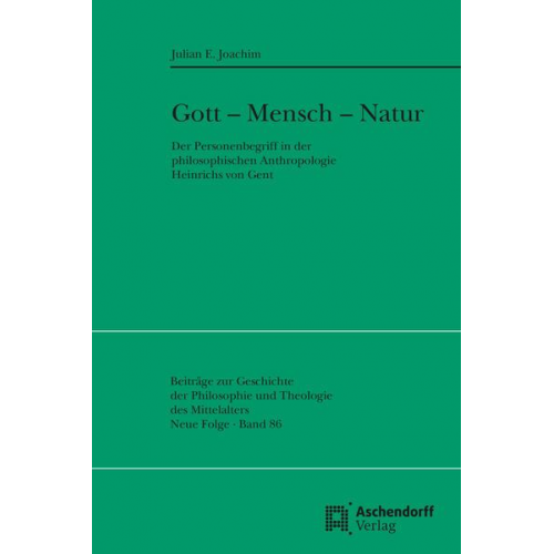 Julian E. Joachim - Gott - Mensch - Natur