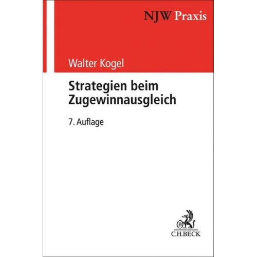 Walter Kogel - Strategien beim Zugewinnausgleich