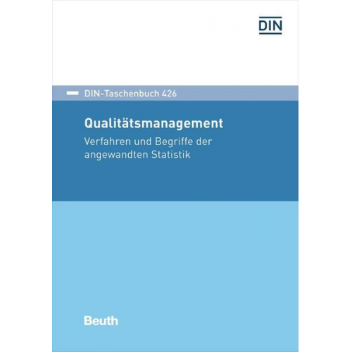 DIN-Taschenbuch 426 Qualitätsmanagement