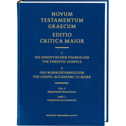 ECM I/2.2. Markusevangelium. Begleitende Materialien