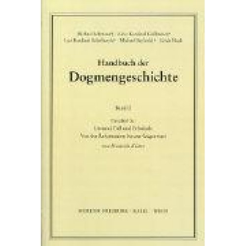 Heinrich Köster - Handbuch der Dogmengeschichte / Bd II: Der trinitarische Gott - Die Schöpfung - Die Sünde / Urstand, Fall und Erbsünde