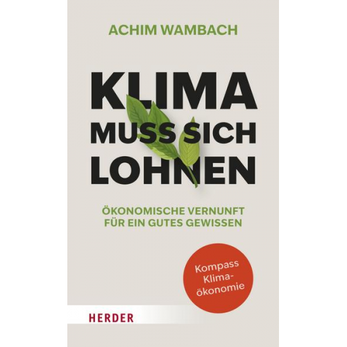 Achim Wambach - Klima muss sich lohnen