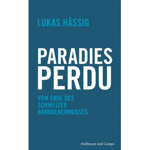 Lukas Hässig - Paradies perdu