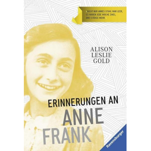 Alison Leslie Gold - Erinnerungen an Anne Frank