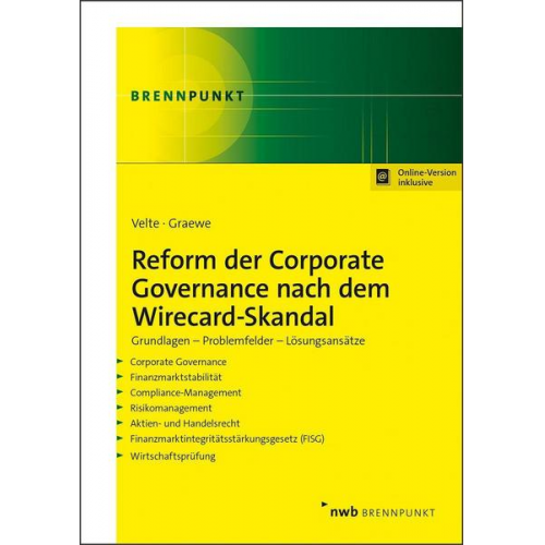 Patrick Velte & Daniel Graewe - Reform der Corporate Governance nach dem Wirecard-Skandal
