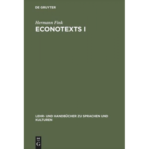 Hermann Fink - EconoTexts I