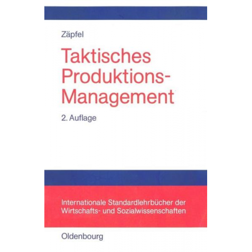 Günther Zäpfel - Taktisches Produktions-Management