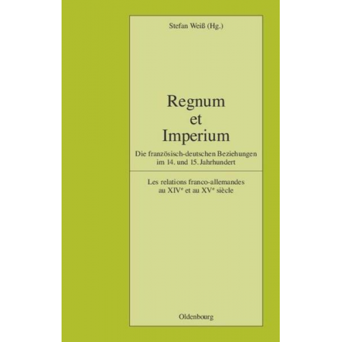 Stefan Weiss - Regnum et Imperium