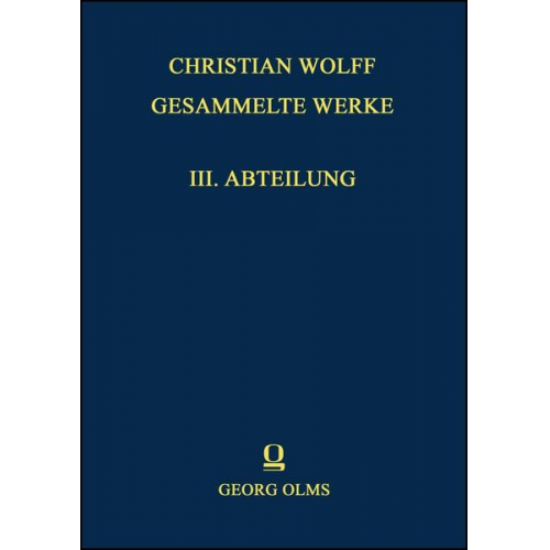 Luigi Cataldi Madonna - Wolffiana VIII: Erfahrung und Wissenschaftstheorie bei Christian Wolff