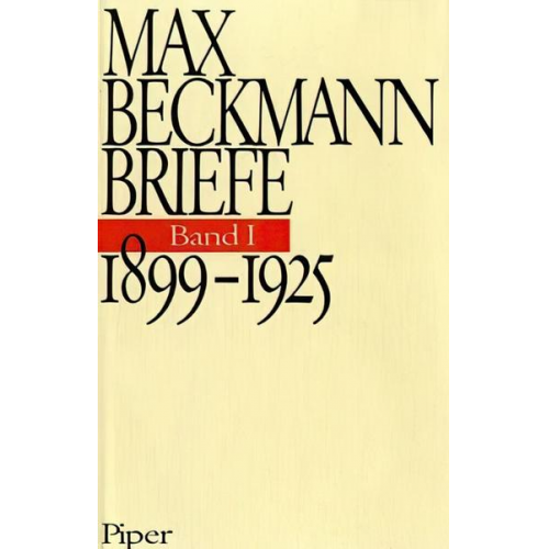 Max Beckmann - 1899-1925