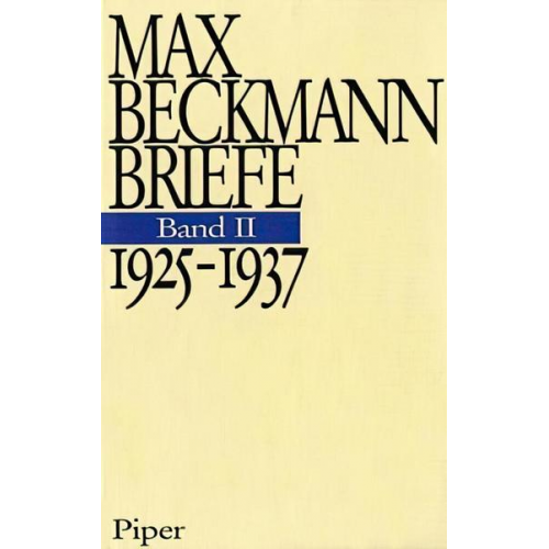 Max Beckmann - 1925-1937