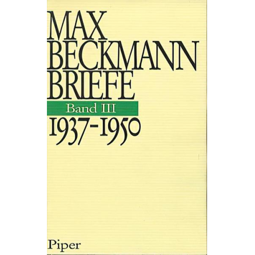 Max Beckmann - 1937-1950